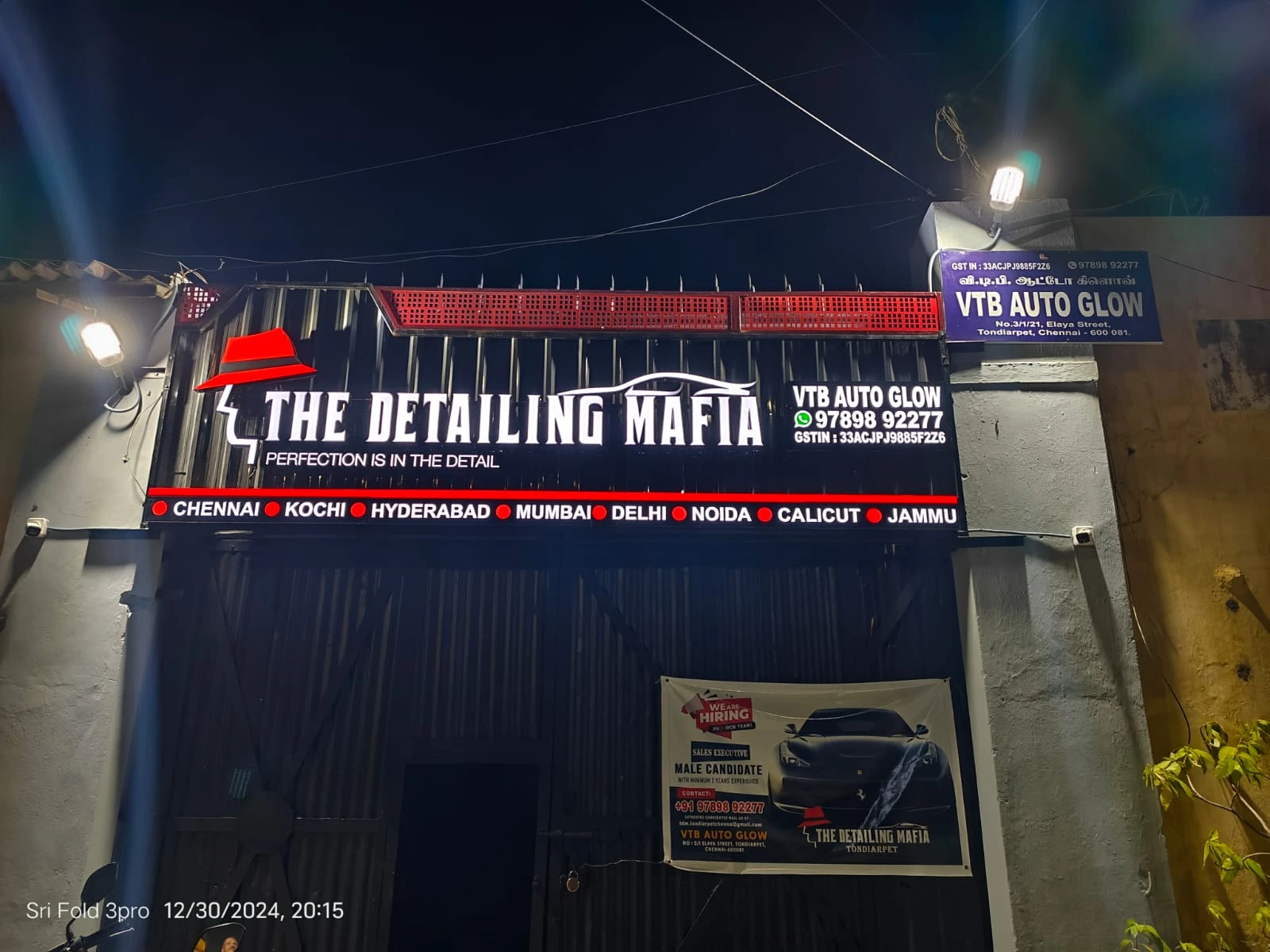 Car Detailing Service in Tondiarpet Chennai