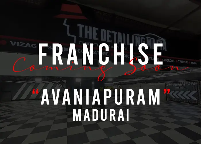 Car Detailing Service in Avaniapuram Madurai-Coming Soon